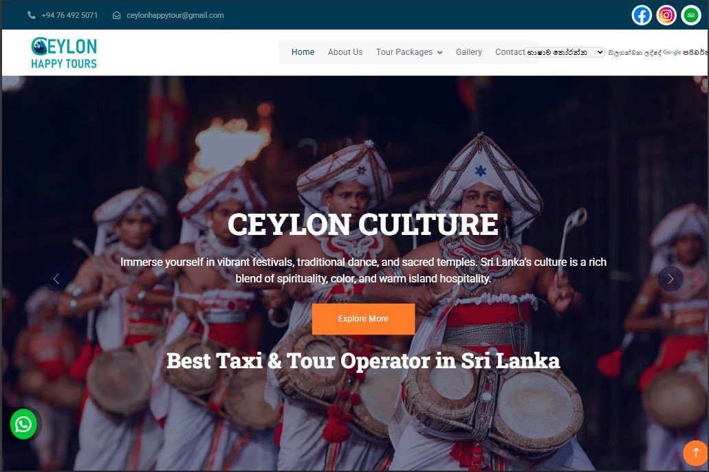 Ceylon Happy Tours